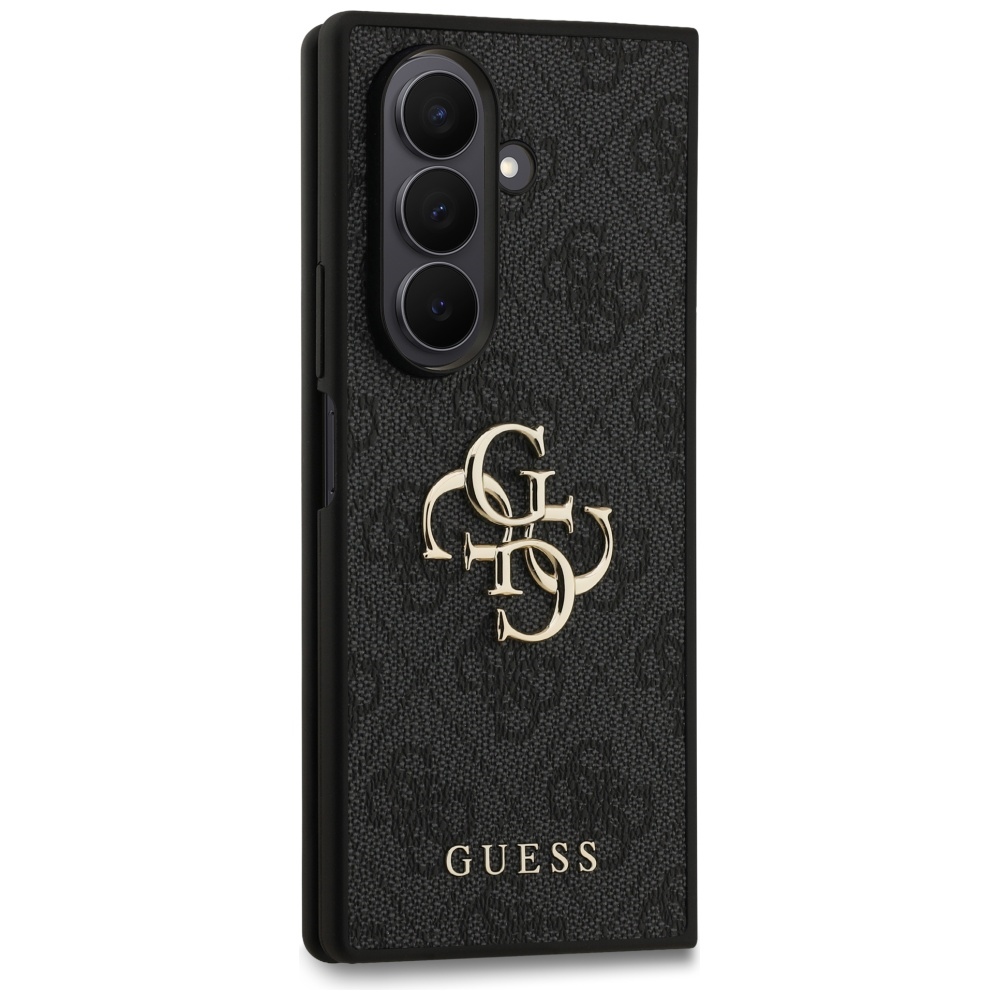 Guess Big 4G Logo Classic dėklas, skirtas Samsung Galaxy Z Fold7, juodas