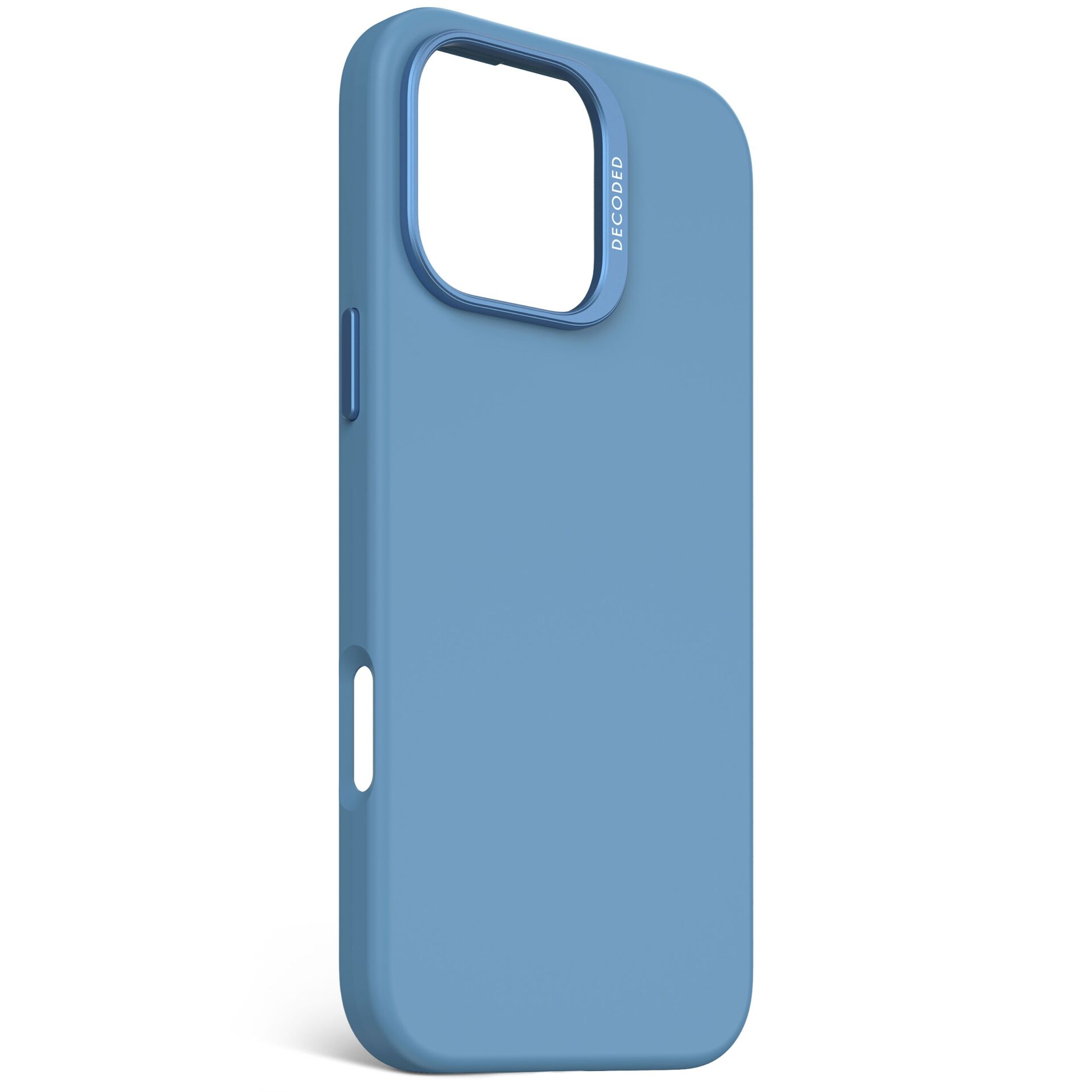 Decoded AntiMicrobial silikoninis dėklas su MagSafe iPhone 16 Pro Max - mėlynas