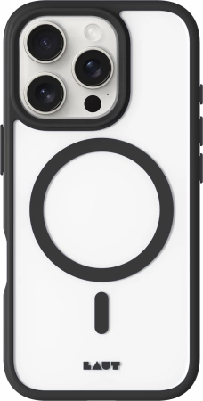 Laut Huex Protect MagSafe dėklas iPhone 16 Pro Max telefonui, juodas