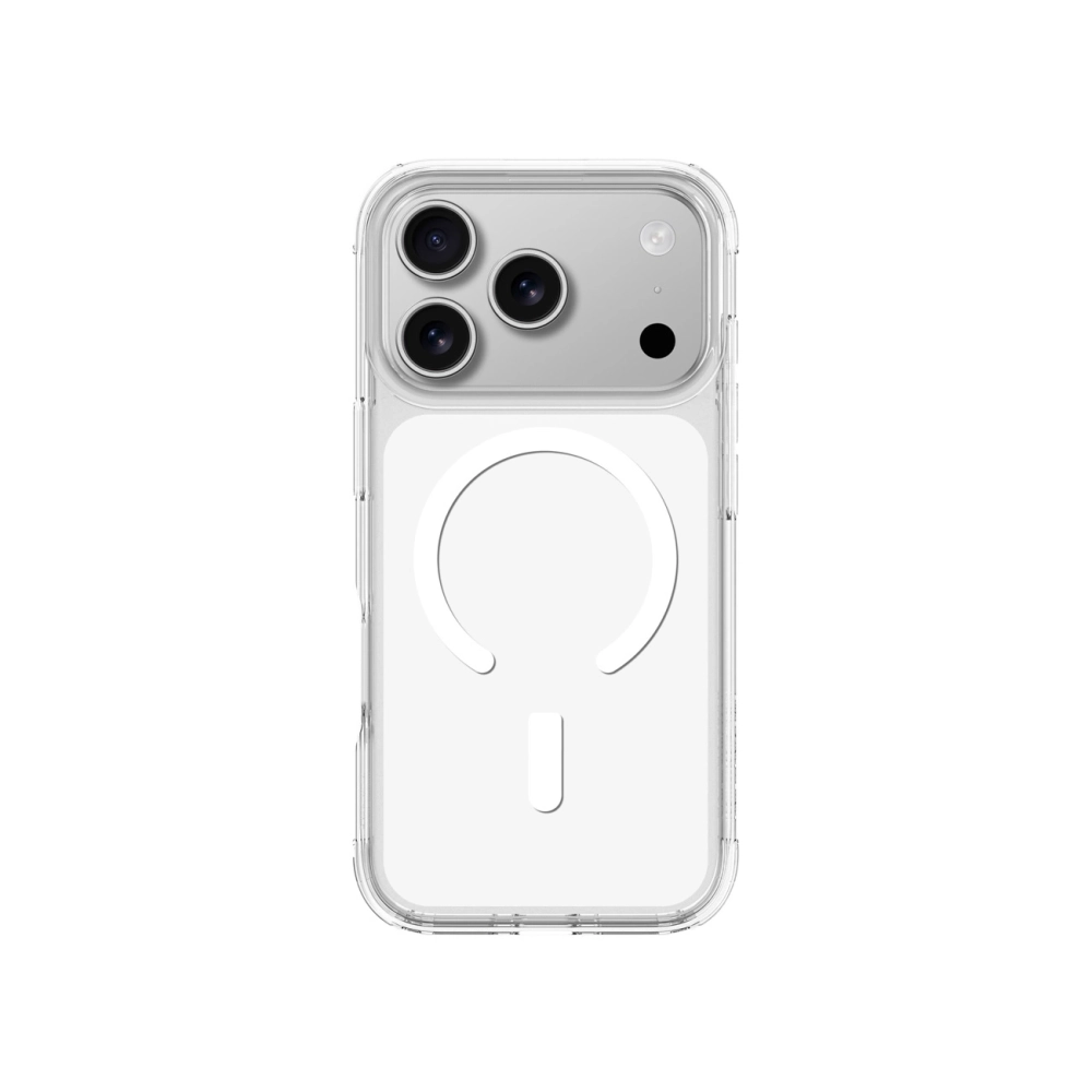 AmazingThing Titan Pro dėklas iPhone 17 Pro Max su MagSafe, skaidrus