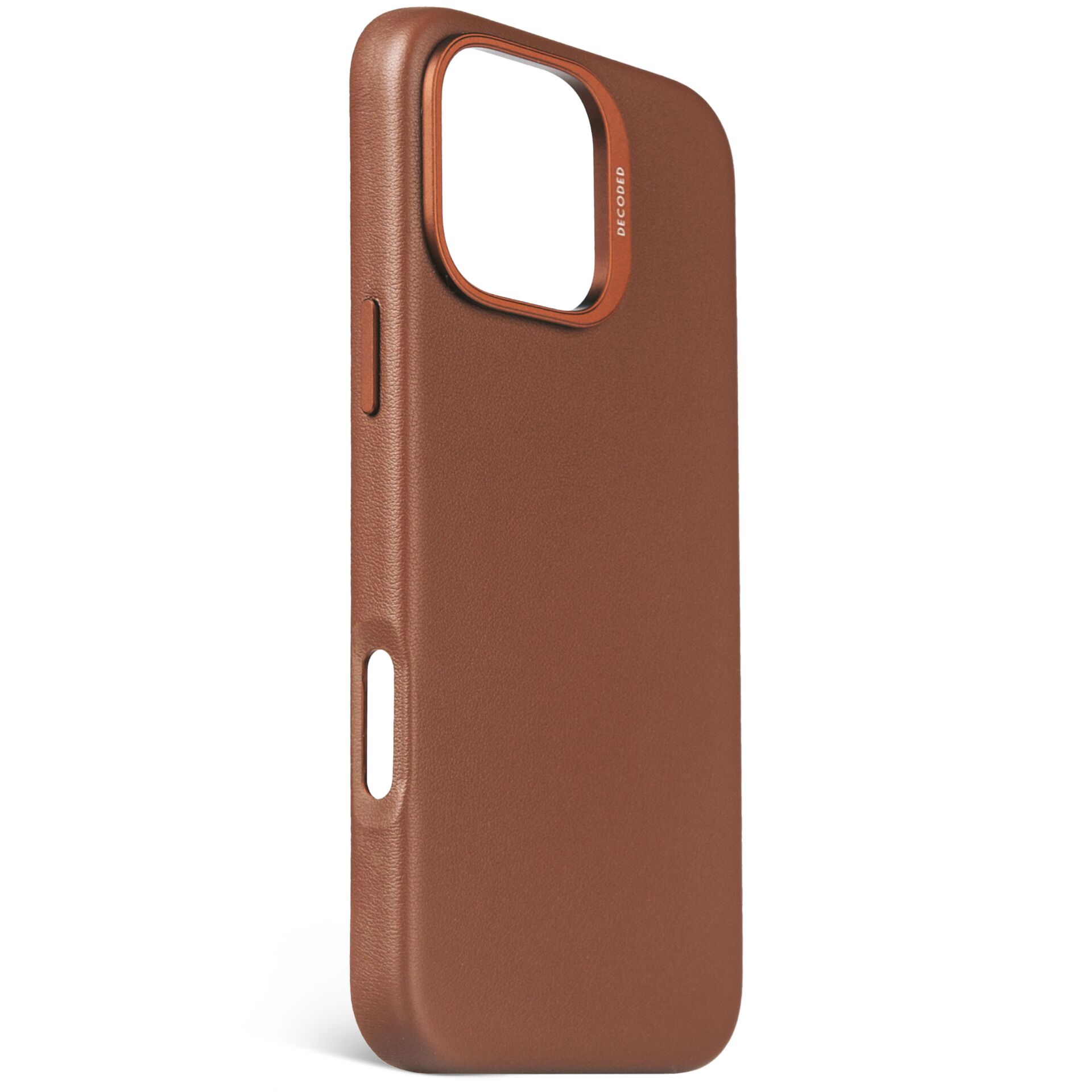 Decoded Leather Backcover dėklas Apple iPhone 16 Pro Max, rudas