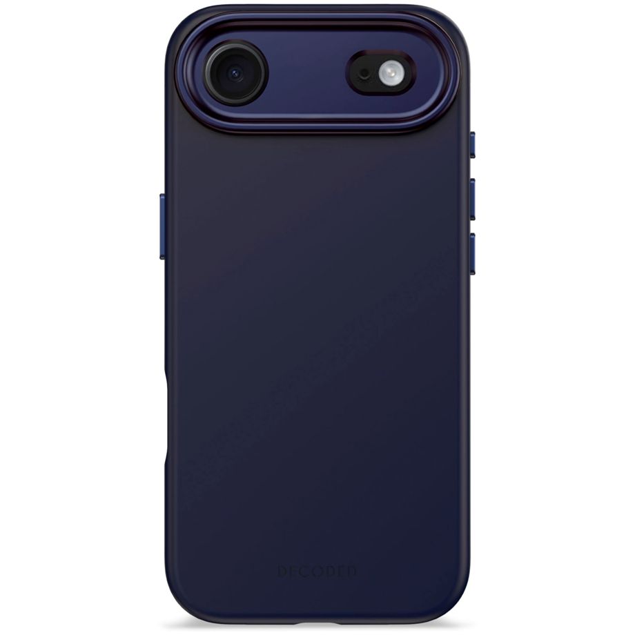 Decoded Silicone MagSafe dėklas skirtas iPhone 17 Air, tamsiai mėlynas