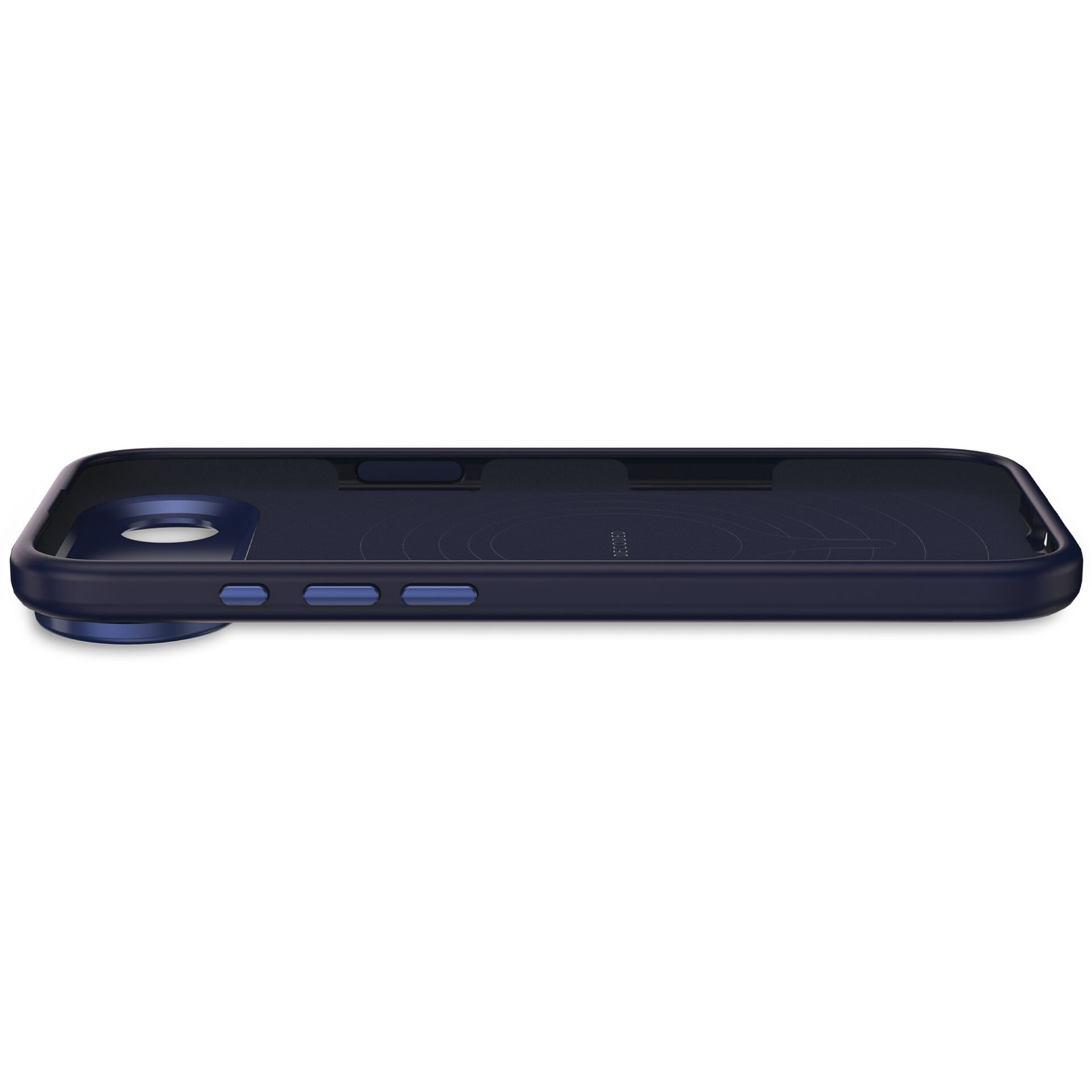 Decoded AntiMicrobial MagSafe Silikoninis Dėklas iPhone 17 Air - Tamsiai mėlynas