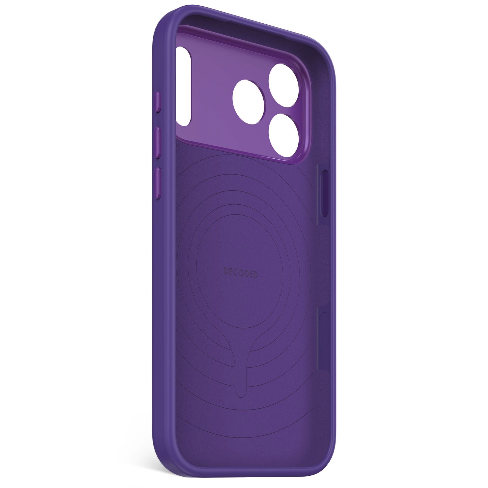 Decoded MagSafe silikoninis dėklas Apple iPhone 17 Pro Max, violetinis