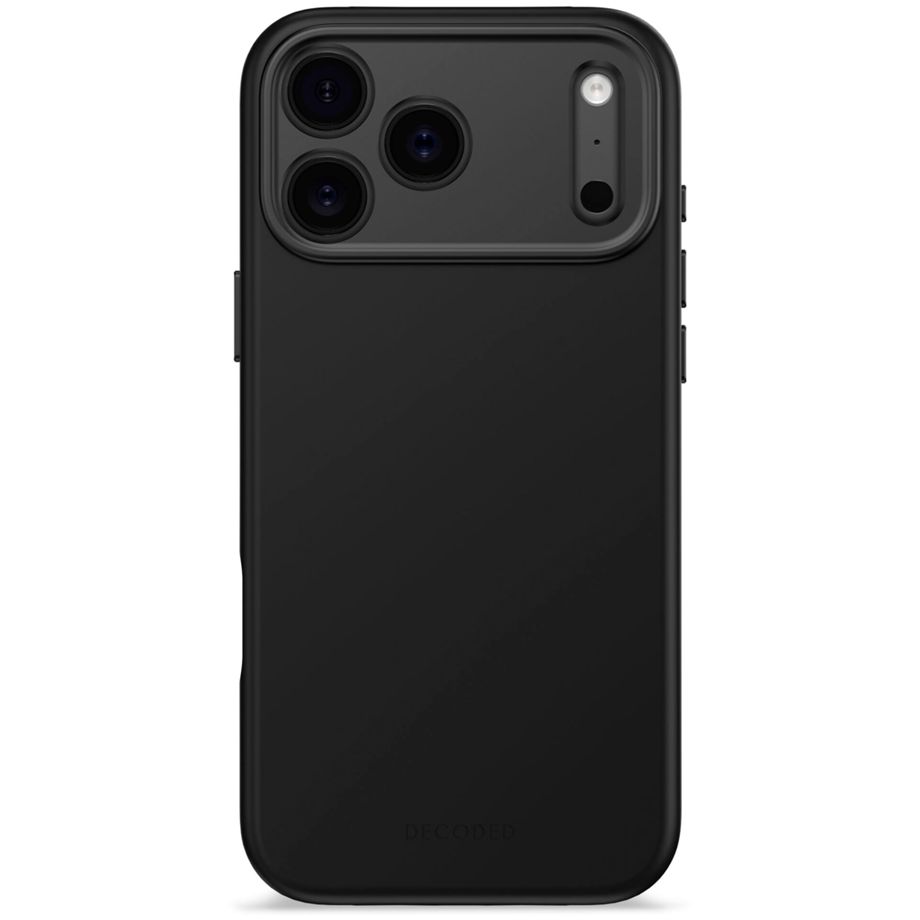 Decoded Silicone MagSafe Case for iPhone 17 Pro Max, Black