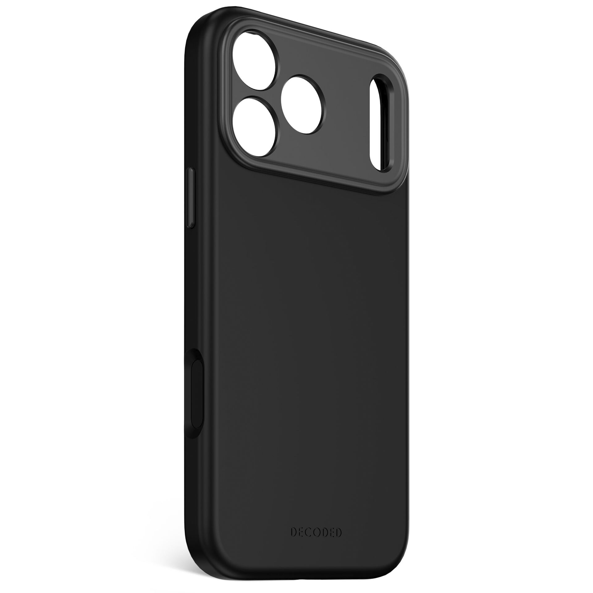 Decoded Silicone MagSafe dėklas iPhone 17 Pro Max, juodas