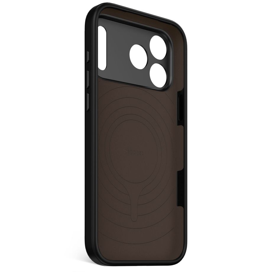 Decoded Silicone MagSafe dėklas telefonui iPhone 17 Pro Max, juodas