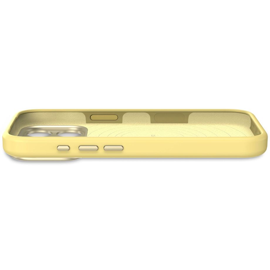 Decoded Silicone MagSafe dėklas, skirtas iPhone 17 Pro Max, geltonas