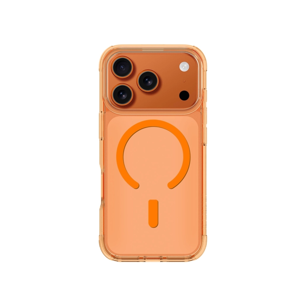 Dėklas AmazingThing Minimal Mag, skirtas iPhone 17 Pro (MagSafe) - oranžinis