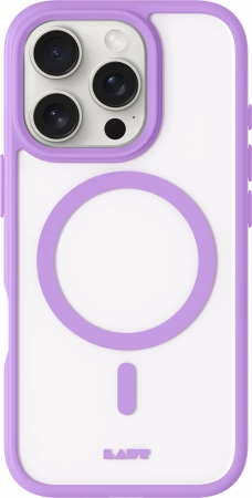 Laut Huex Protect MagSafe dėklas iPhone 16 Pro Max telefonui, violetinis