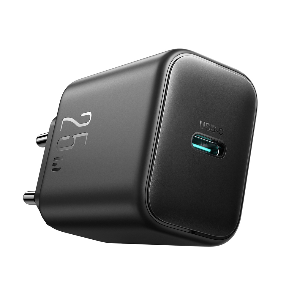 Joyroom JR-TCF23 USB-C Wall Charger 25W SFC / PPS / PD Black + Type-C Cable 1m