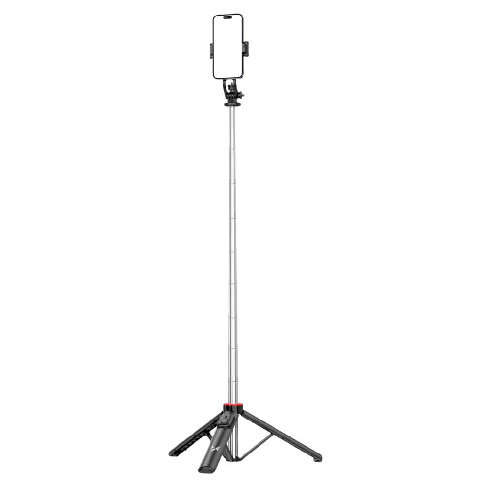 Wozinsky WC1Y3S teleskopinė asmenukių lazda su trikoju 1,3 m, juoda