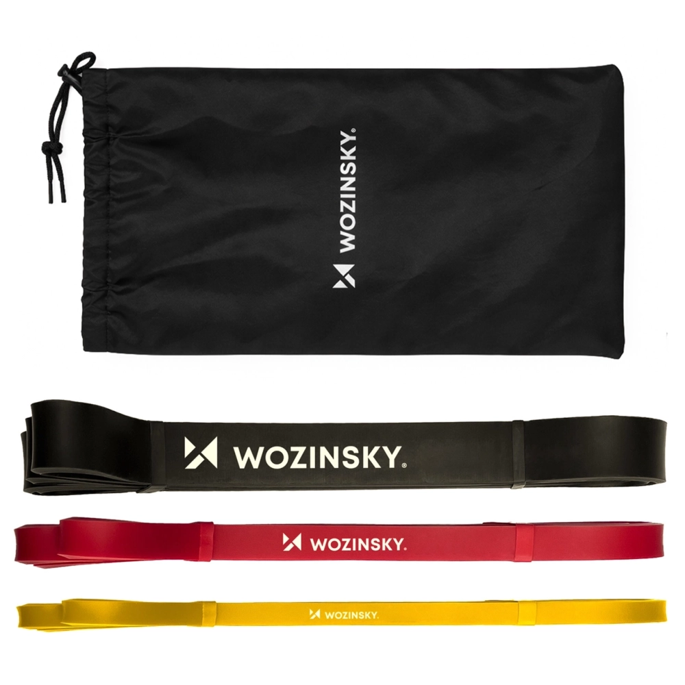 Latex Resistance Bands Set Wozinsky WGO-3 3 Pcs