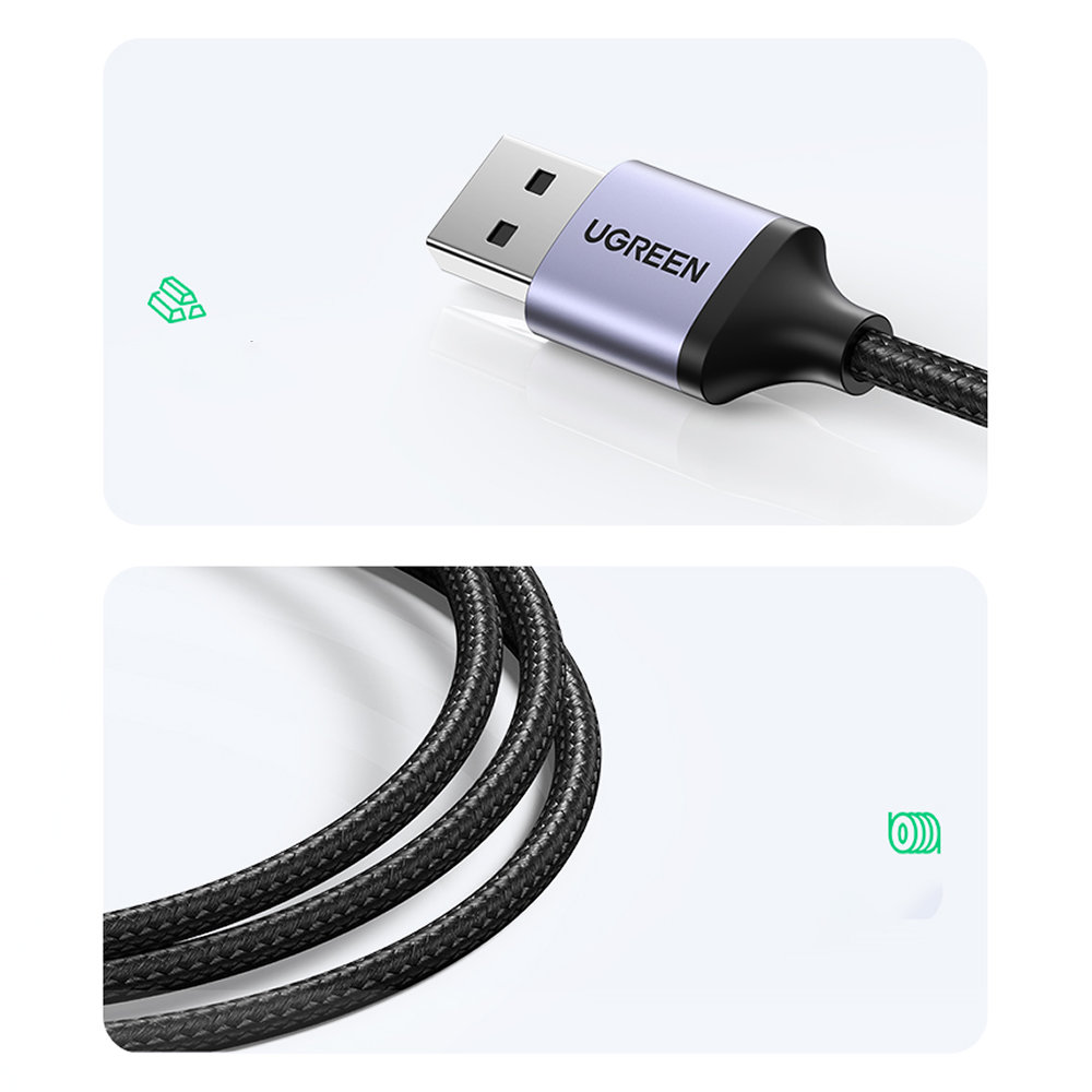 Ugreen CM475 USB 3.0 šakotuvas su RJ-45 ir USB-C PD, pilkas