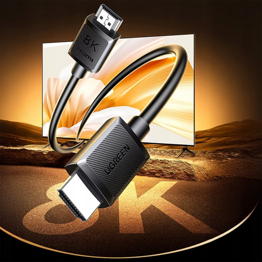 Ugreen 4K HDMI laidas 1,5 m, juodas