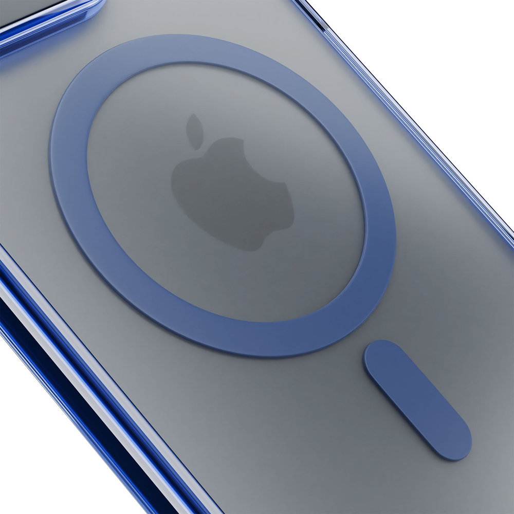 3mk Frosty MagCase for Apple iPhone 16E Blue