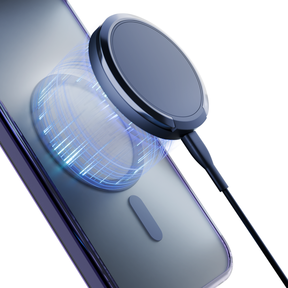 Dėklas Apple iPhone 16E 3mk Frosty MagCase, violetinis