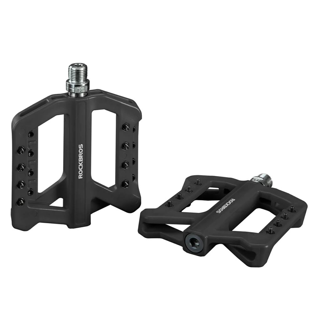 Rockbros RK01 nailoniniai dviračio pedalai, juodi