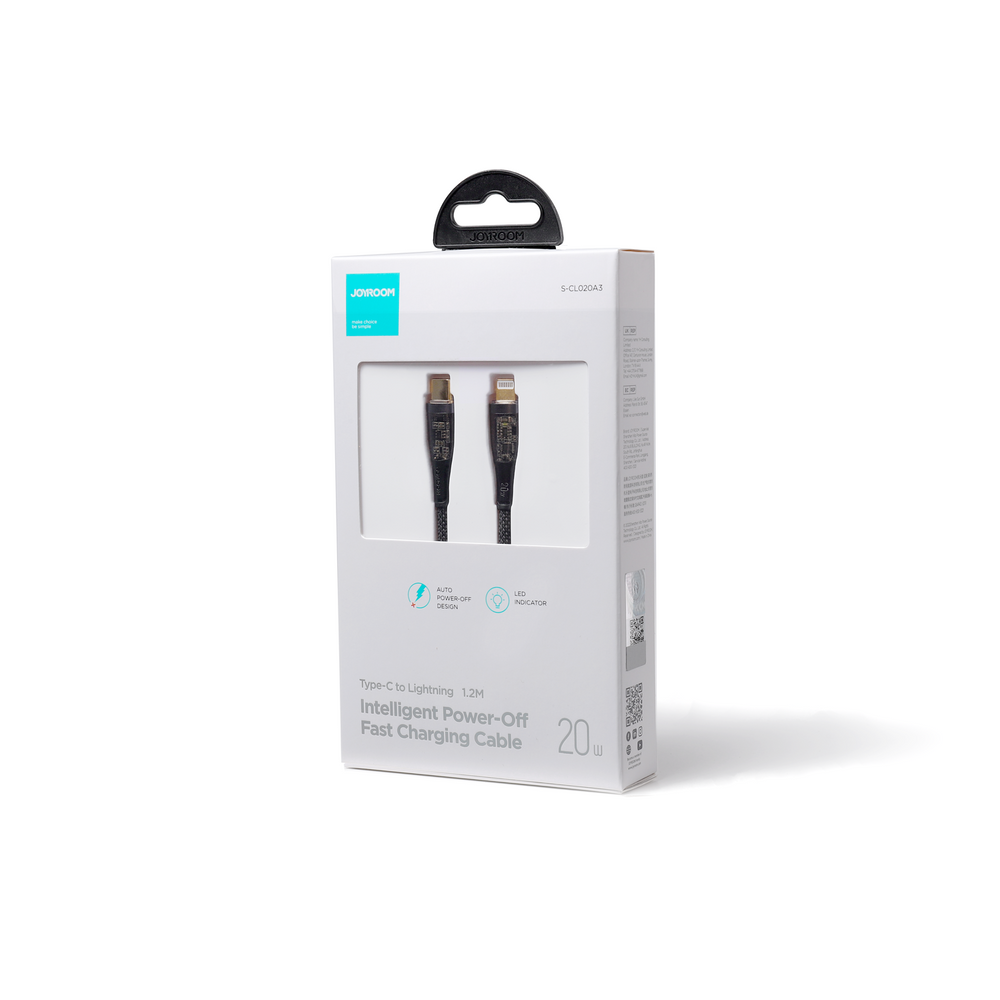 Joyroom Star-Cloud A3 USB-C / Lightning Cable 20W 1.2m Black