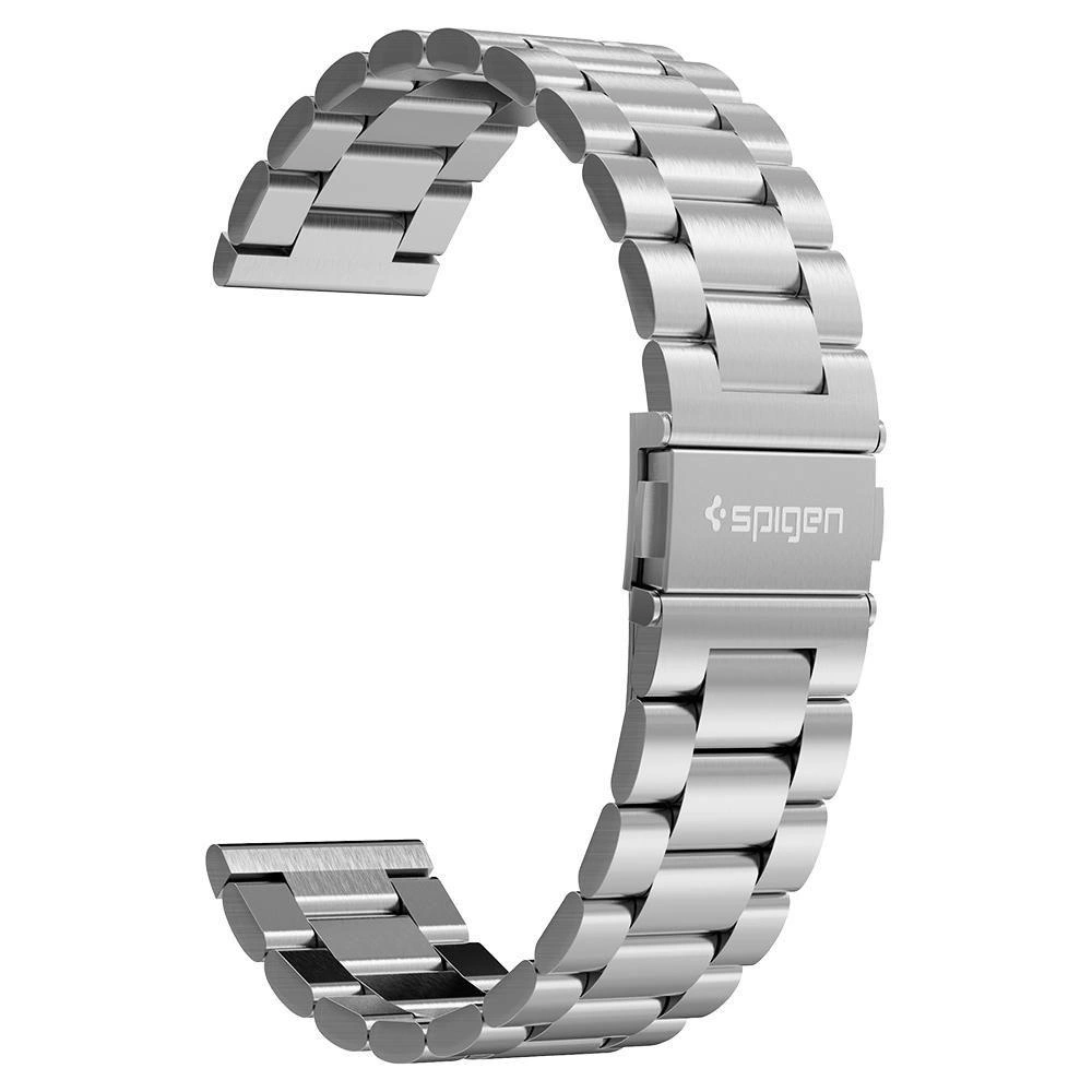 Spigen Modern Fit dirželis Samsung Galaxy Watch 3 45mm, sidabrinis