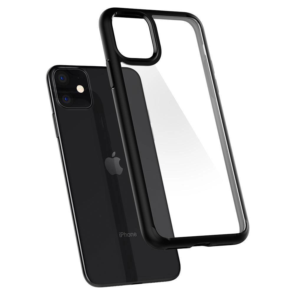 Apple Iphone 11 6.1\'\' Spigen Ultra Hybrid Case Cover, Matte Black