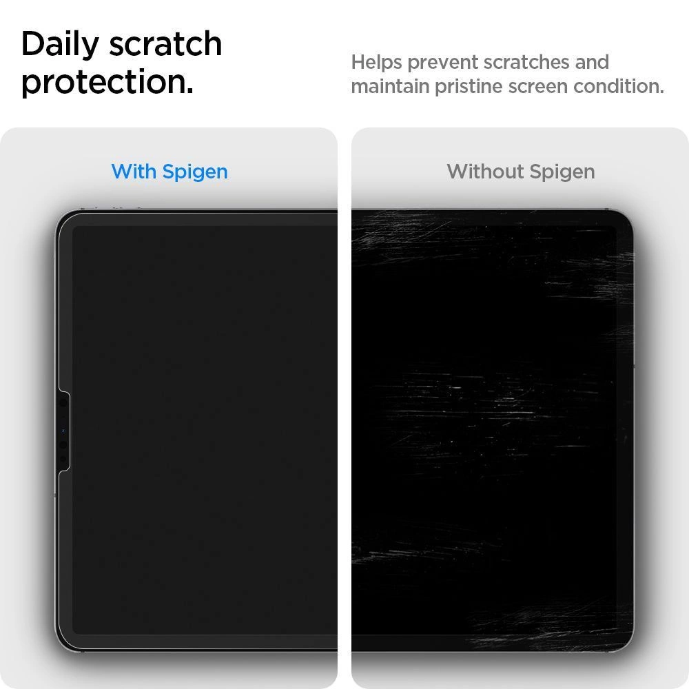 Spigen Paper Touch ekrano plėvelė iPad Pro 12.9 (2020-2022), matinė