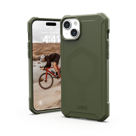 UAG Essential Armor MagSafe dėklas, skirtas iPhone 15 Plus, žalias