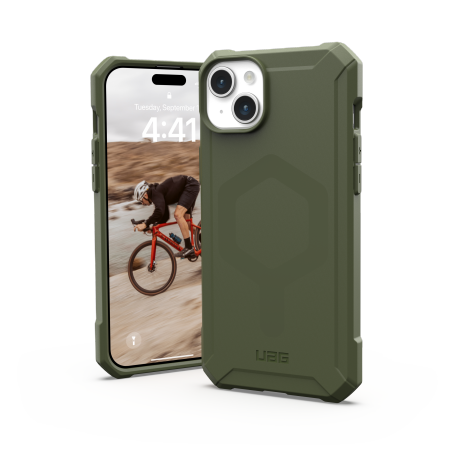 UAG Essential Armor MagSafe dėklas, skirtas iPhone 15 Plus, žalias