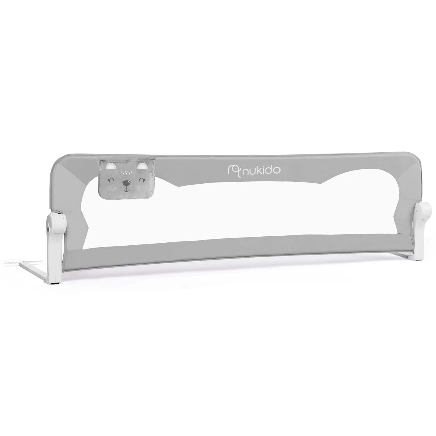 Nukido apsauginis lovos barjeras 150x42x35 cm, pilkas