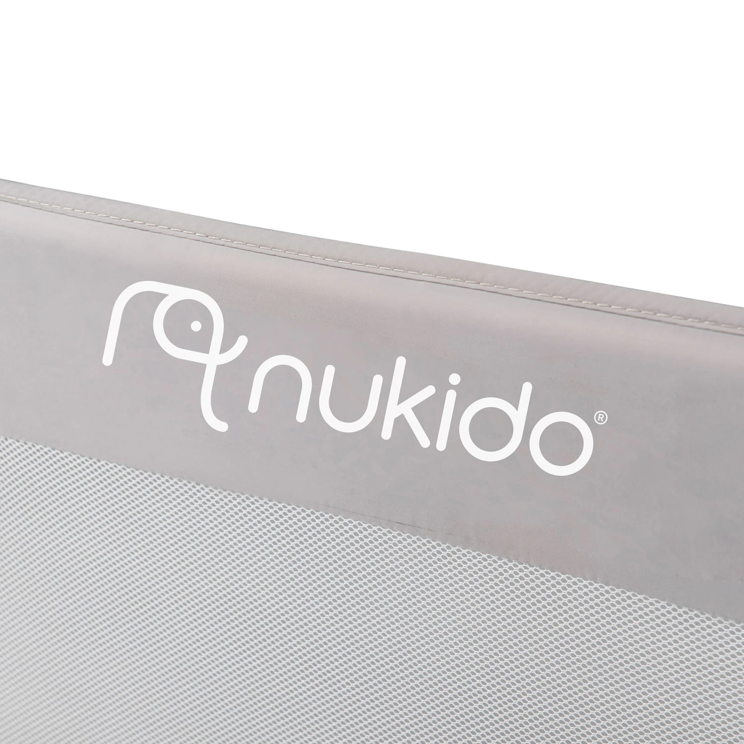Nukido 722300 Bed Guard Rail 150x66x35 cm, Grey