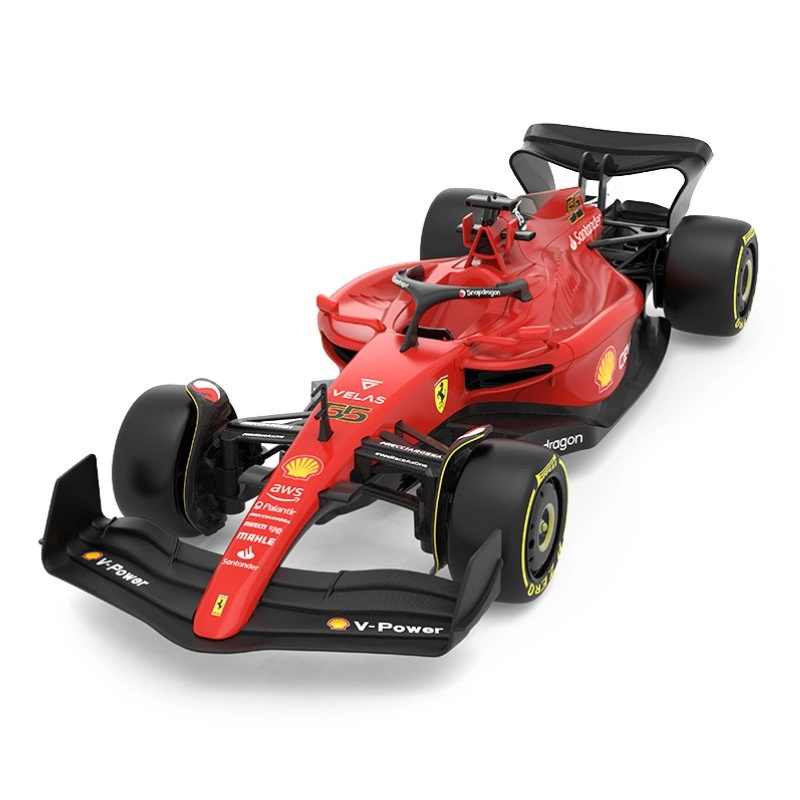 Rastar Ferrari F1-75 F1 radijo bangomis valdomas automobilis, 1:18 mastelis (93400)