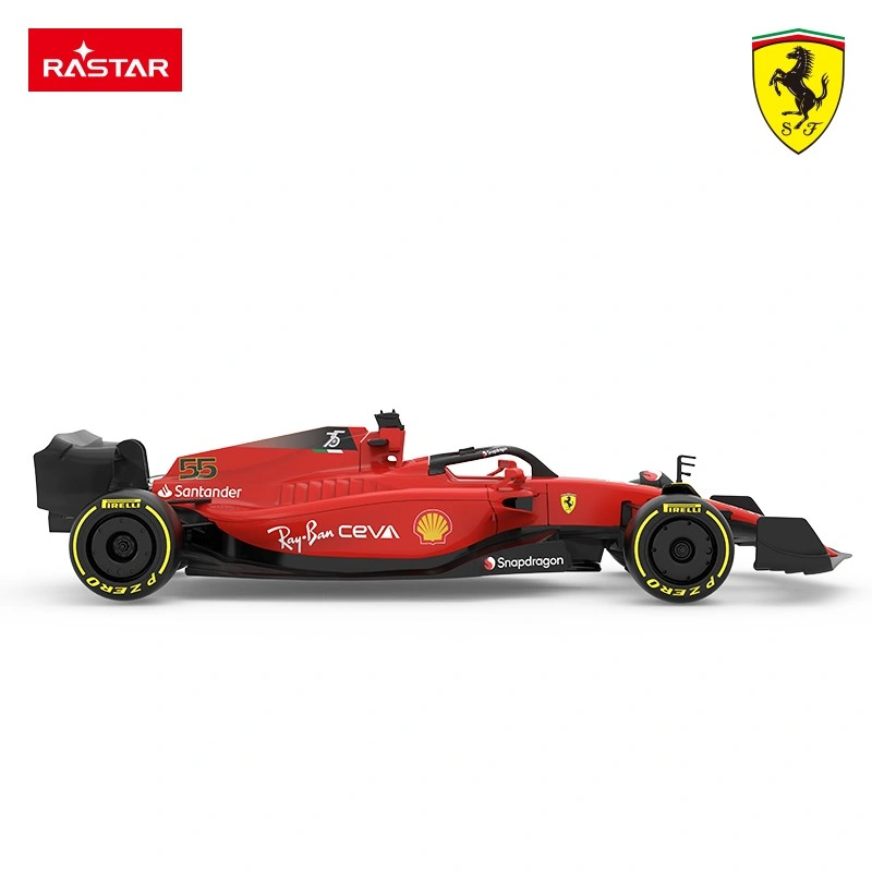Rastar Ferrari F1-75 F1 radijo bangomis valdomas automobilis, 1:18 mastelis (93400)