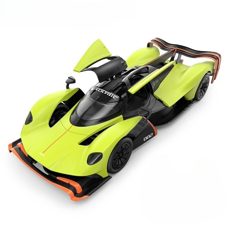 Rastar Aston Martin Valkyrie AMR PRO RC radijo bangomis valdomas automobilis 1:14, žalias