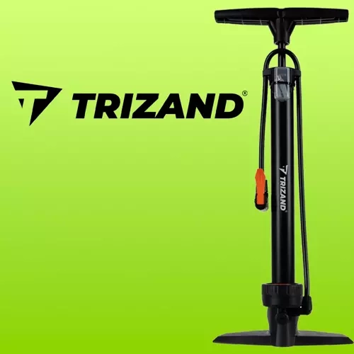 Grindinė pompa Trizand su manometru 16 bar / 230 PSI, juoda