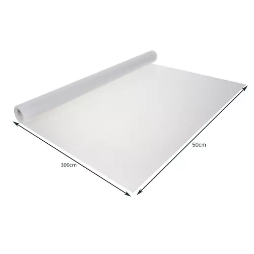 Neslystantis stalčių ir spintelių įdėklas Ruhhy, 300x50 cm, skaidrus