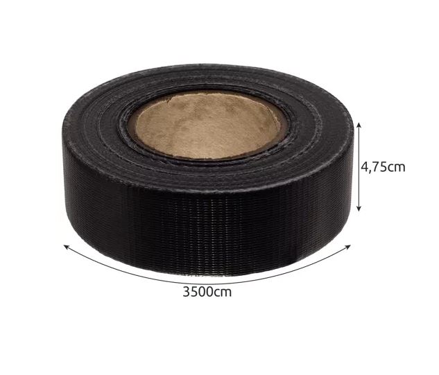 Gardlov tvoros juosta 4,75 cm x 35 m, 450 g/m2, antracitas