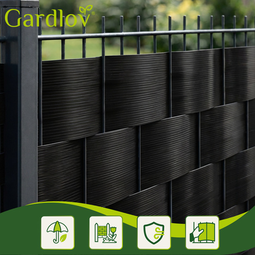 Gardlov Fence Tape 19cmx26m 700g/m2, Anthracite