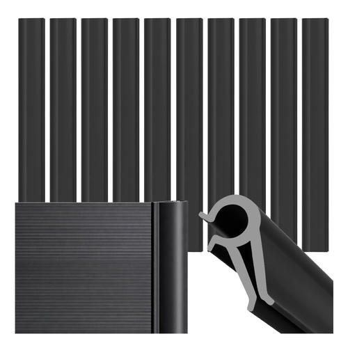 Gardlov Fence Tape Clips, 10 pcs, Anthracite