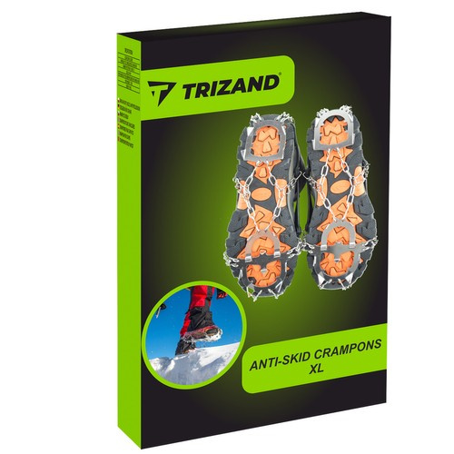 Trizand neslystantys batų dygliai, XL dydis (44-47), 12 dantų