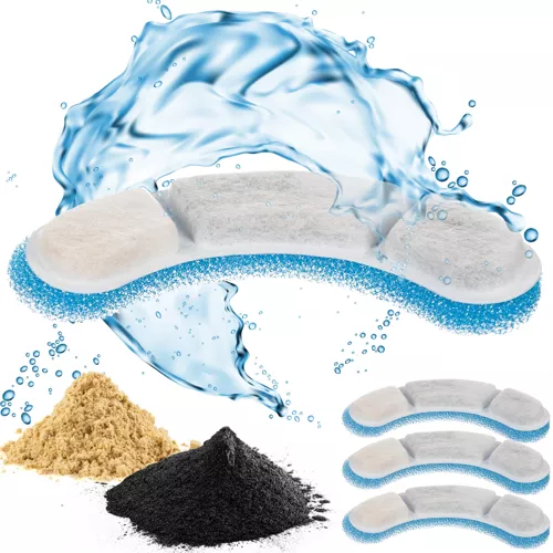 Purlov 23925 Pet Drinking Bowl Filter, 4 Pcs