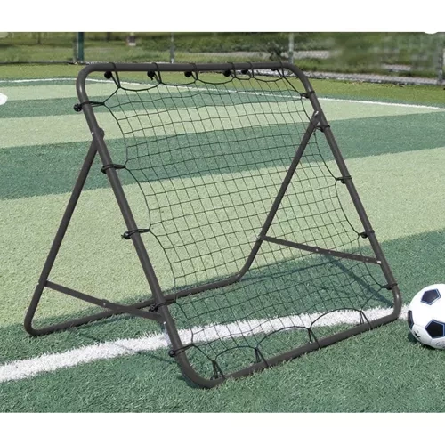 Trizand futbolo vartai / atmuštuvas su taikiniu, 120x120 cm