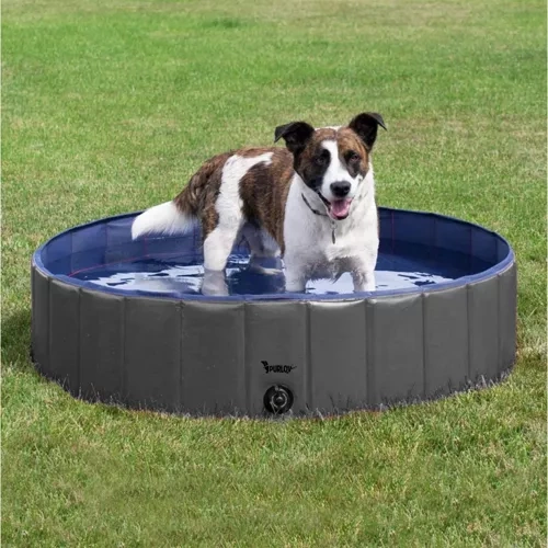 Purlov Foldable Dog Pool / Playpen 120x30 cm