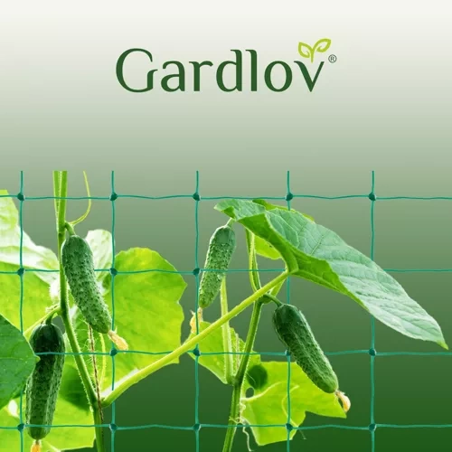Gardlov 00023980 Plant Support Net 2x20m, Green