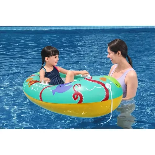 Bestway 34009 Children\'s Inflatable Swimming Boat, 119 x 79 cm