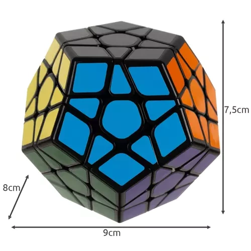 Kruzzel Dodecahedron Puzzle Cube 19886, Educational Logic Toy