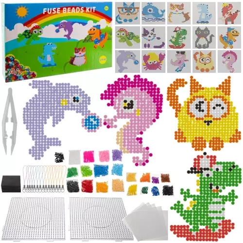 Kruzzel 21207 Ironing Beads Set, 6500 pcs