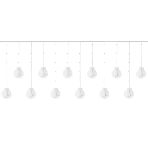 108LED USB light curtain - cool white KŚ19770
