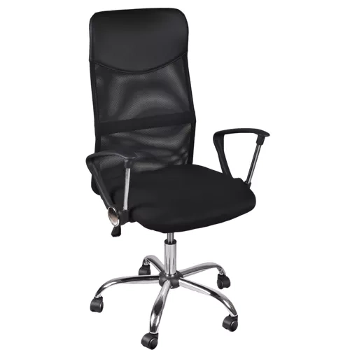 Tinklinė biuro kėdė Case Malatec 23236, juoda