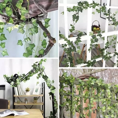 Gardlov Artificial Ivy - Garland 6.3m, Green