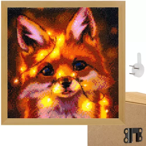 Malatec Pine Wood Frame 28.5x28.5 cm, for 30x30 cm Diamond Painting